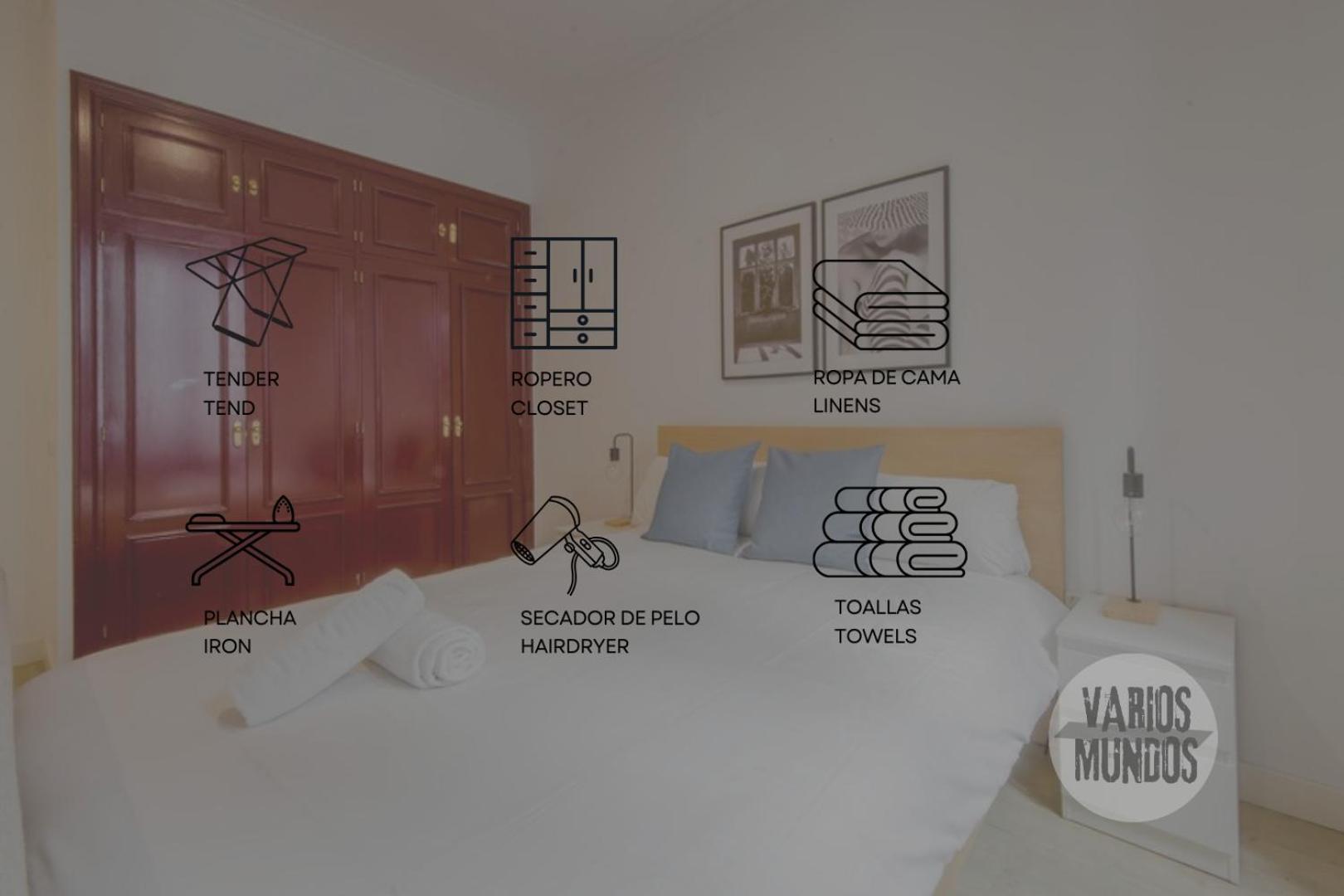 Beautiful Loft Para 3Pax En Huertas-Cortes Madrid Esterno foto