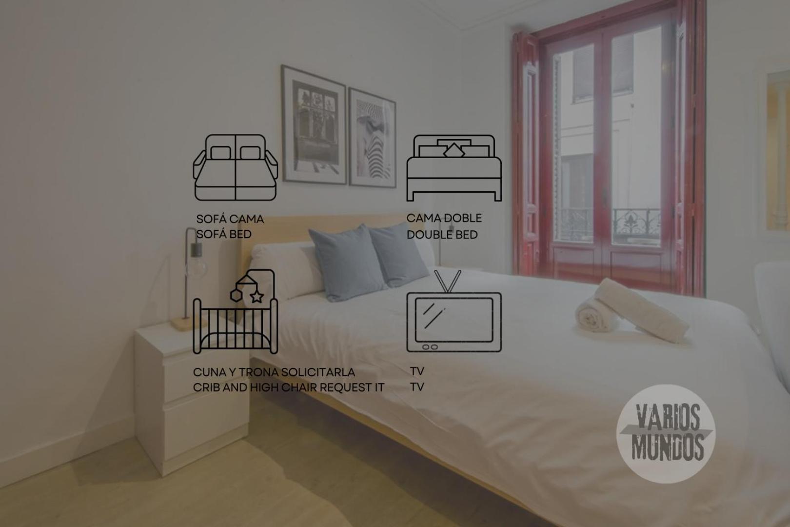 Beautiful Loft Para 3Pax En Huertas-Cortes Madrid Esterno foto